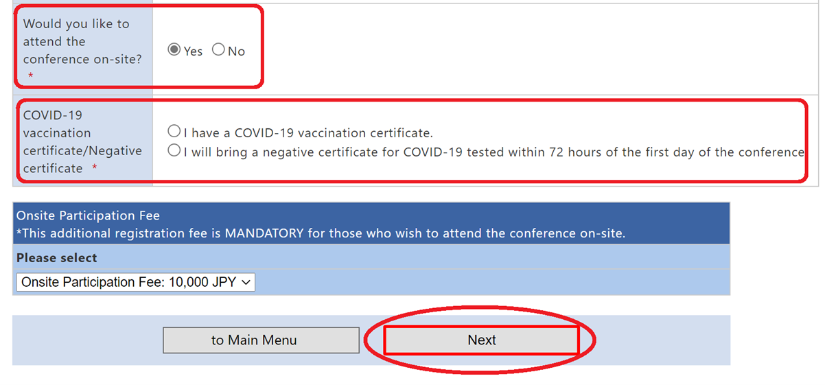 How to register Step3